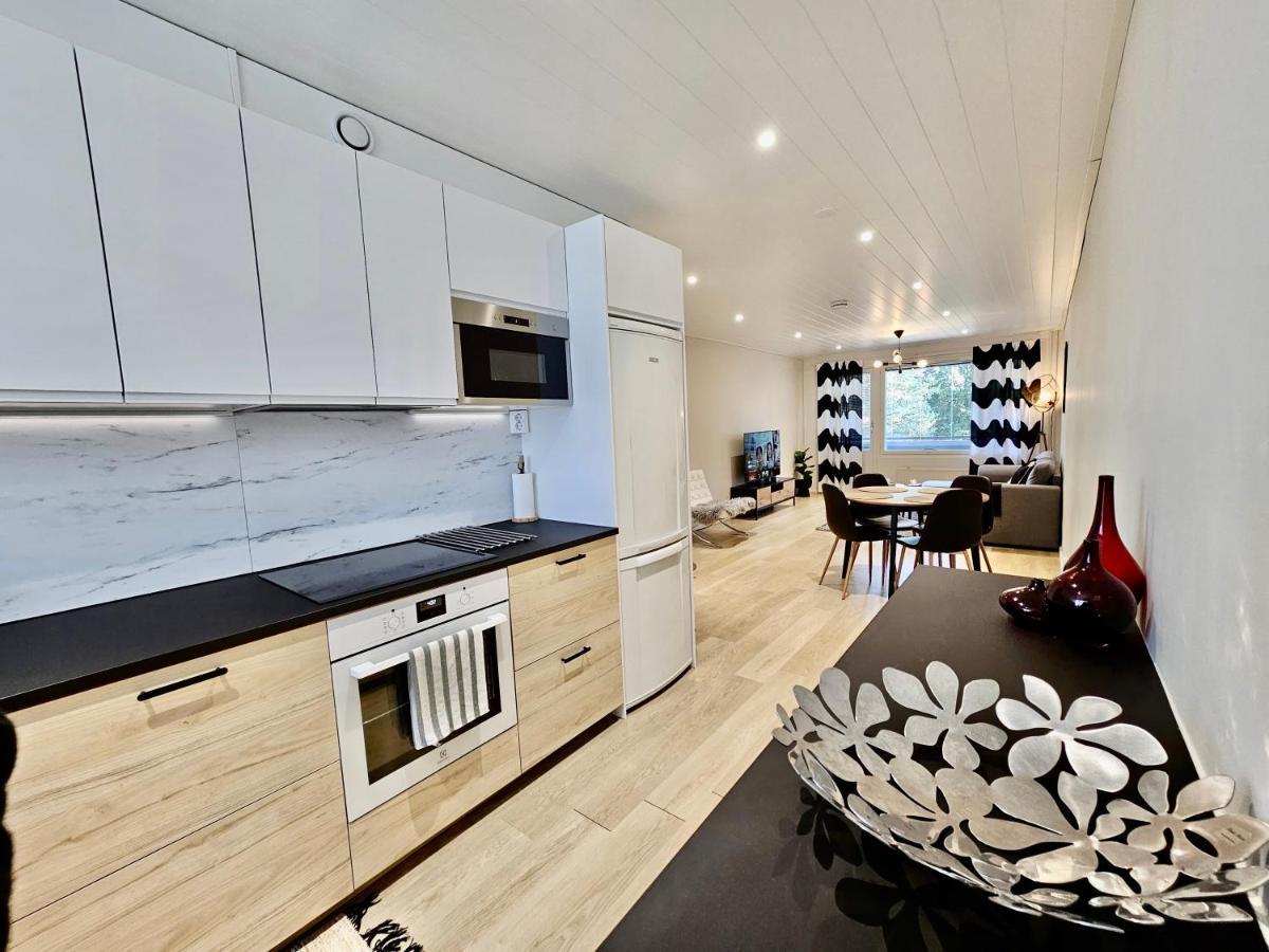Elegant Apartment With Sauna In The Center Rovaniemi Eksteriør billede