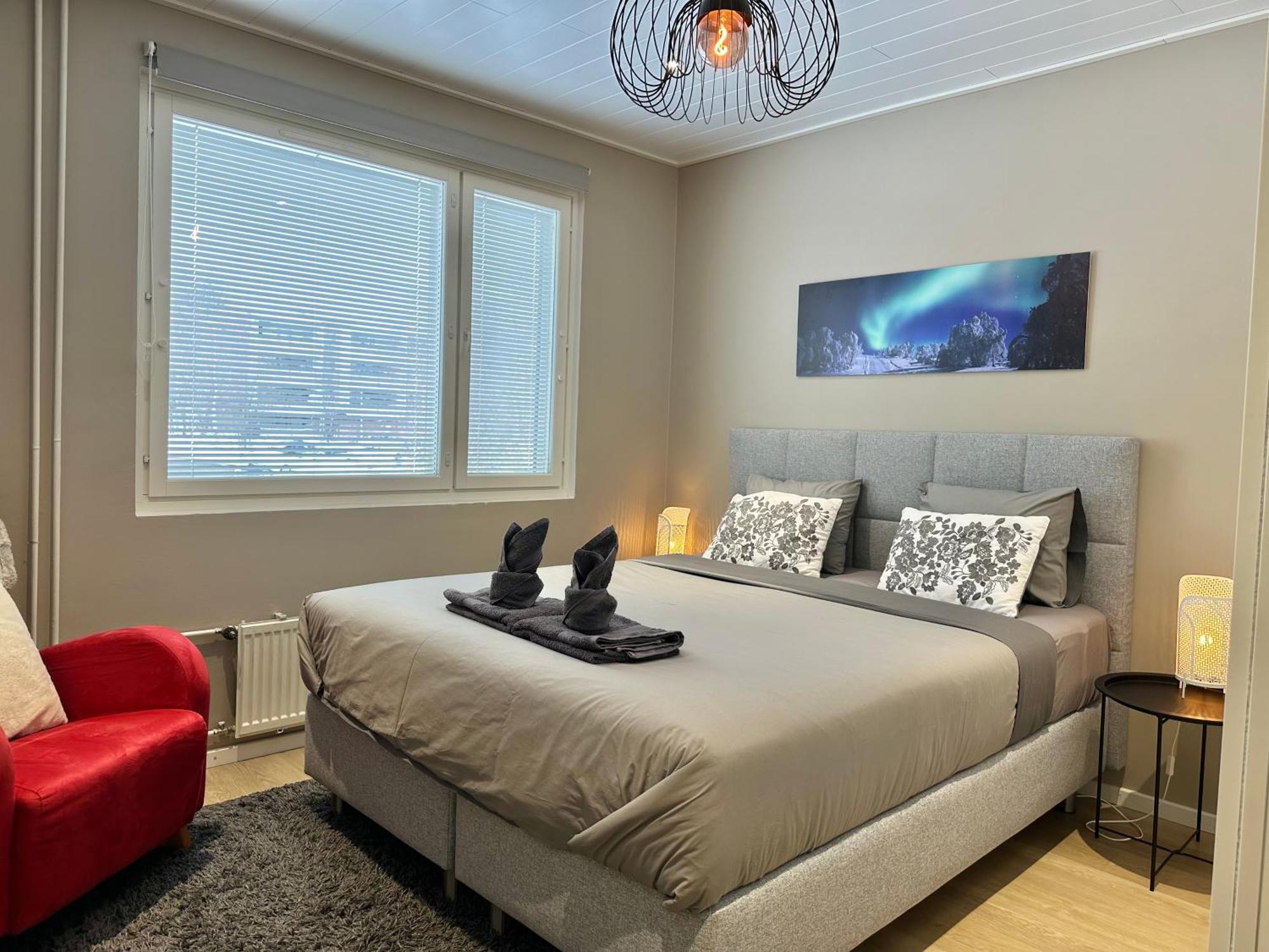 Elegant Apartment With Sauna In The Center Rovaniemi Eksteriør billede